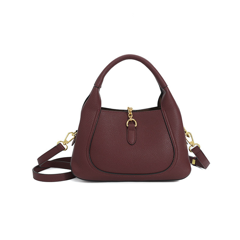 BUCKLE BAG taupe