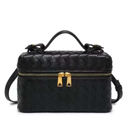 WOVEN bag black
