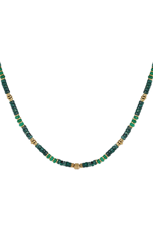 VERT BEADS necklace