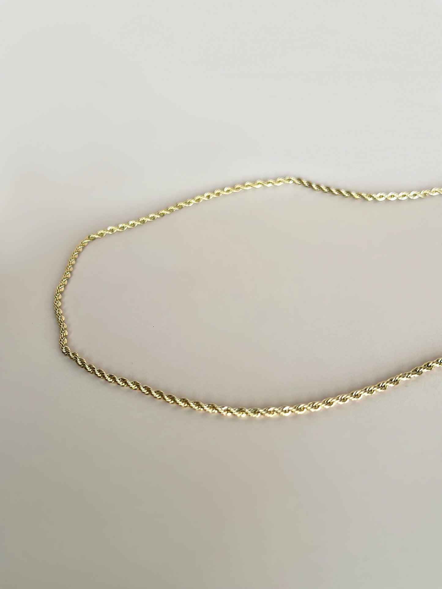 TWISTED ROPE necklace