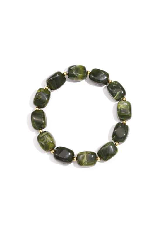 BEAD BRACELET green