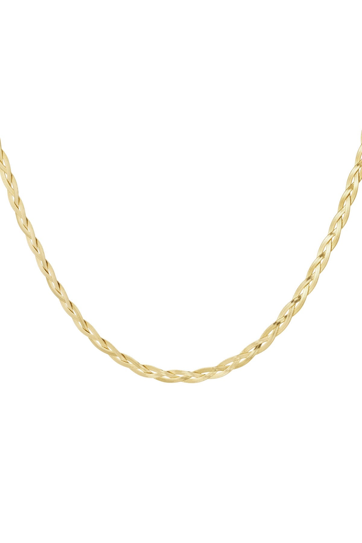 BRAIDED SNAKE necklace